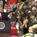 President Mocks Protesters Weight