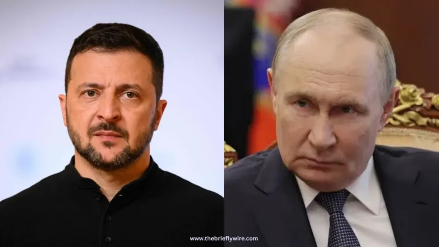 President Volodymyr Zelenskyy and President Putin