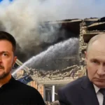 Russian Strikes Leave 600,000 Without Power in Ukraine