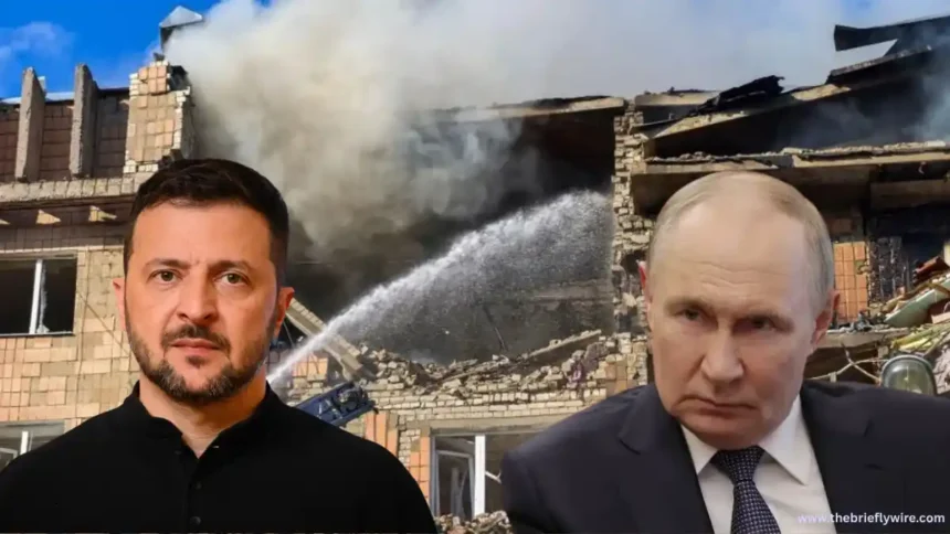 Russian Strikes Leave 600,000 Without Power in Ukraine