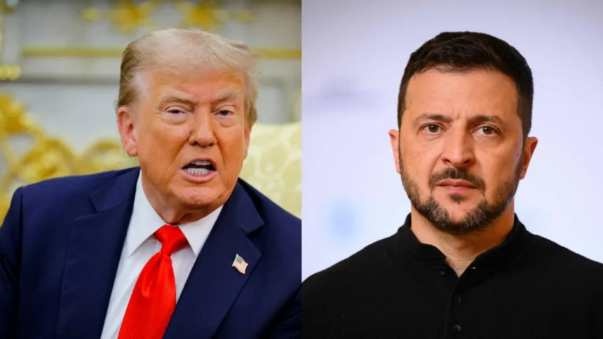 Time For A New President": Trump Hits Back After Zelensky